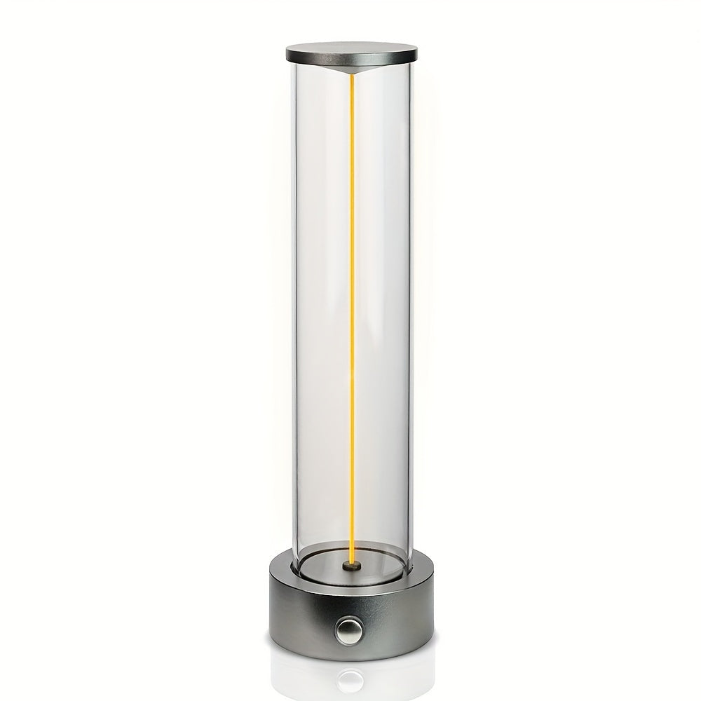 TouchLicht - Lámpara de mesa LED inalámbrica con puerto de carga USB