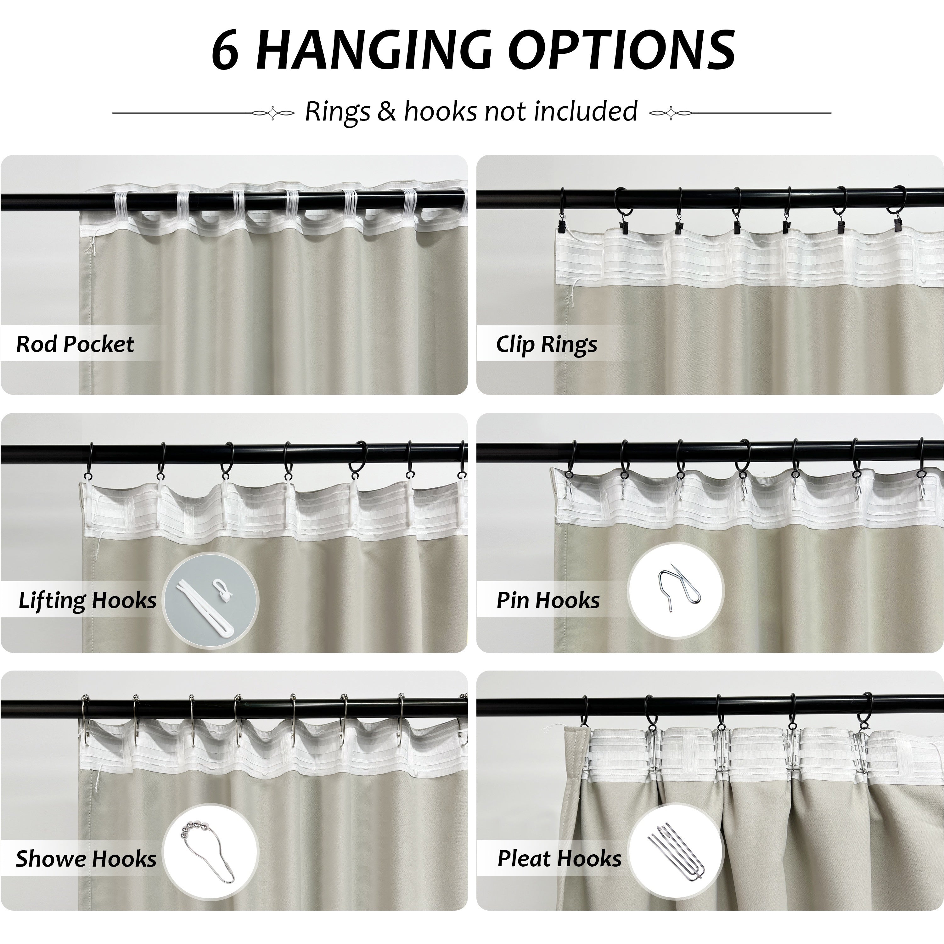 1 Pezzo Tende Trasparenti Bianche a Righe per Soggiorno - Velo Morbido, Decorativo, Filtrante