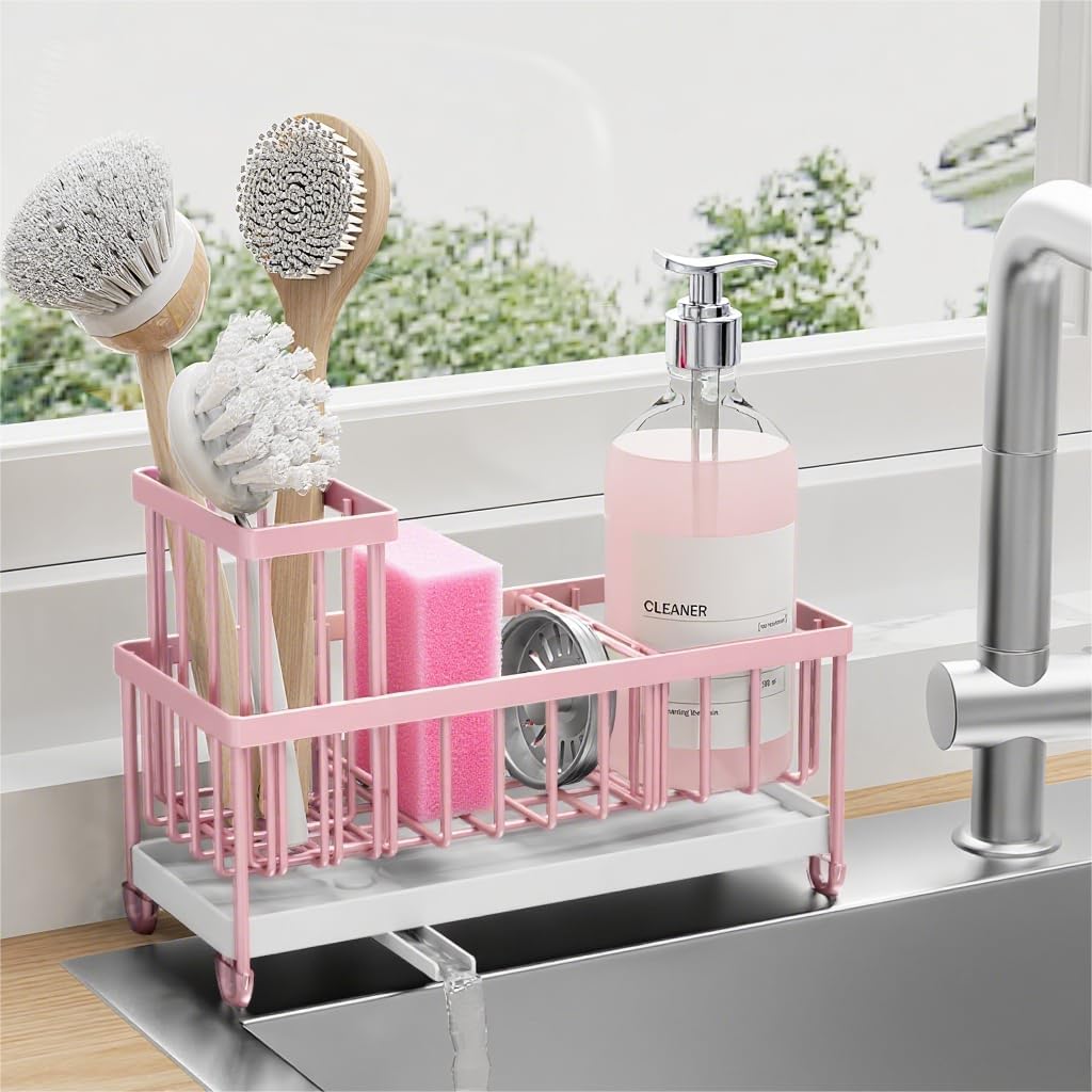 Stainless Kitchen Sink Holder Organizer Sponge Tool