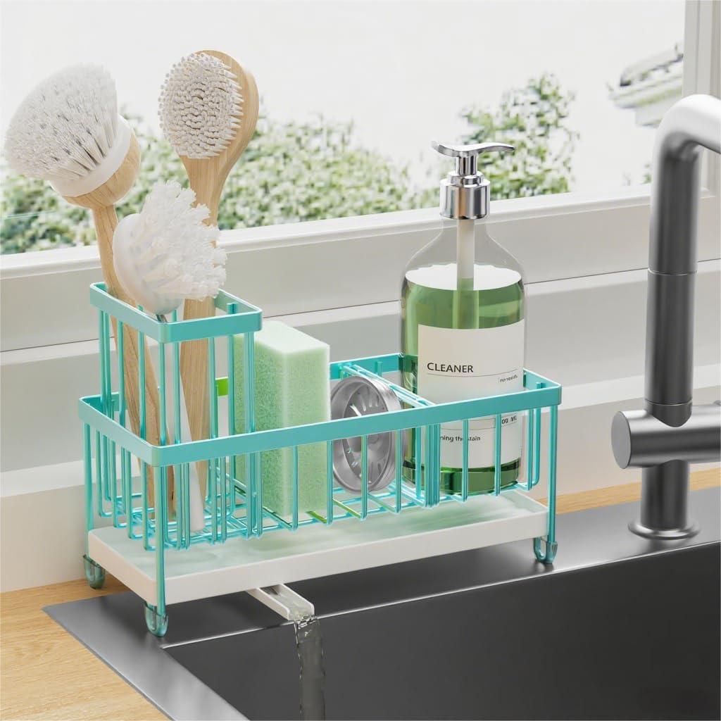 Stainless Kitchen Sink Holder Organizer Sponge Tool