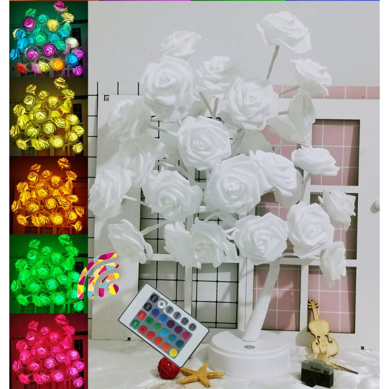 Lámpara nocturna Rozenboom con control remoto - 16 colores ajustables