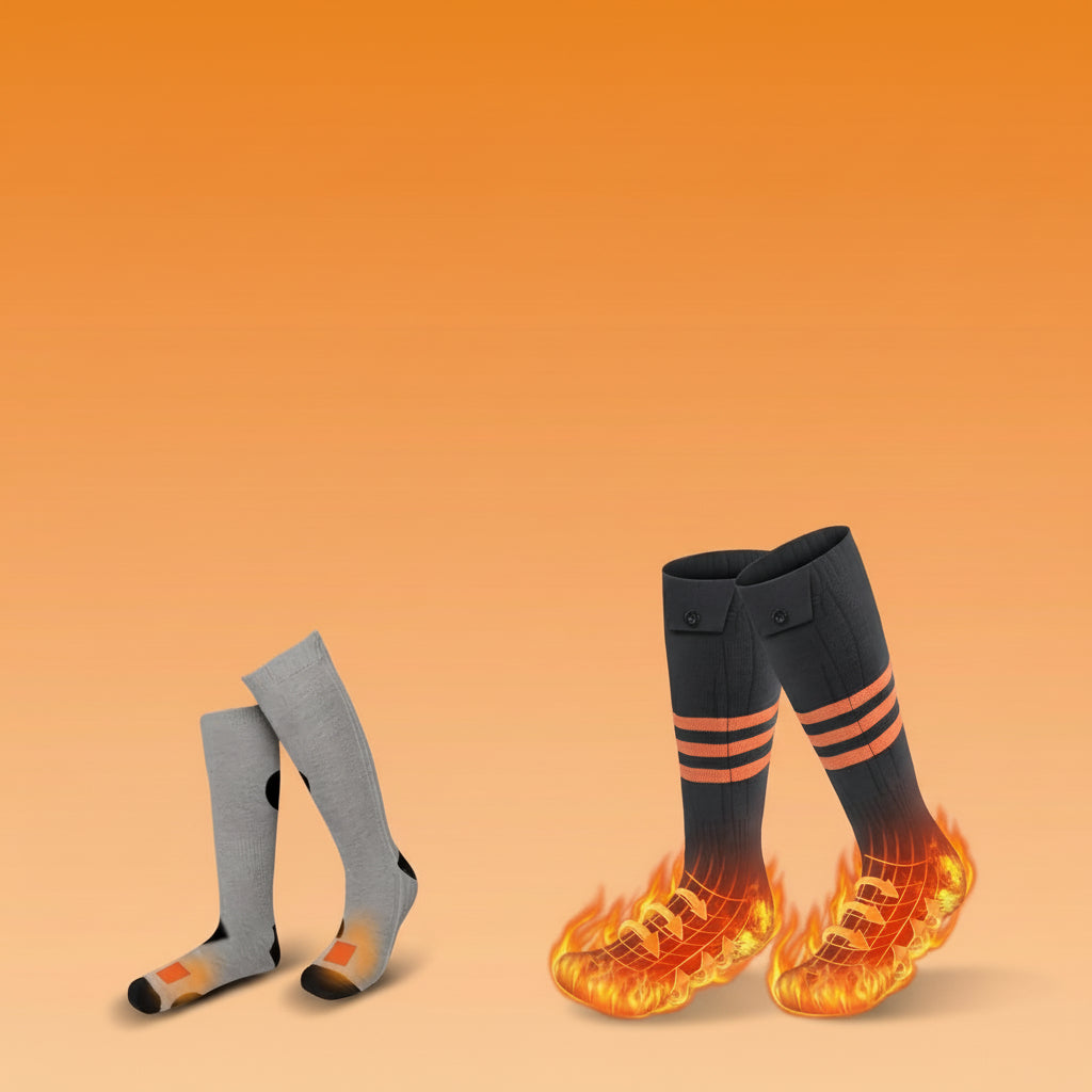 Verwarmde Sokken App Besturing 4 Warmte Instellingen