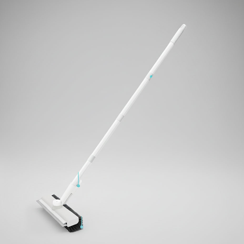 Vloerborstel Schrobborstel Steel Rubberen Trekker