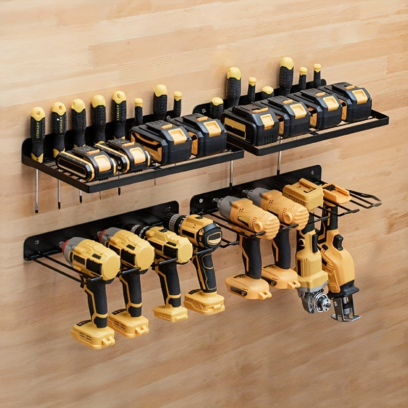 ToolOrganizer - Heavy Metal Tool Organizer Set with Nail Plate
