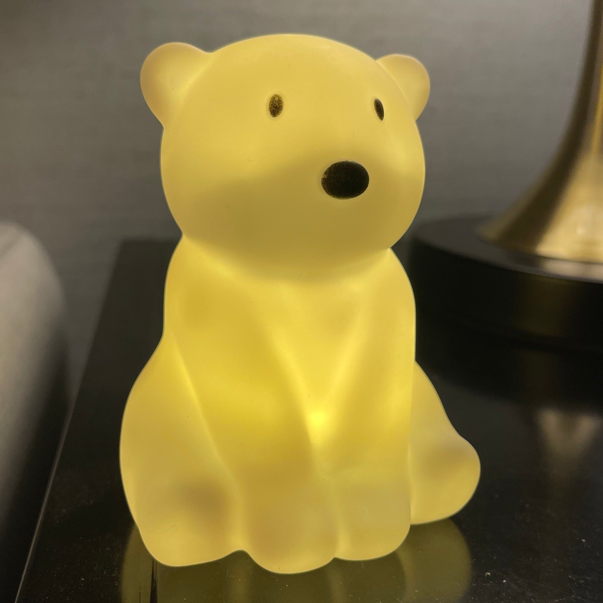PolarGlow - Cartoon IJsbeer Nachtlampje met LED Uplight