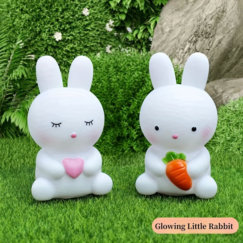 BunnyGlow - Lampada Coniglietto Carina con Luce LED per Decorazione e Luce Notturna