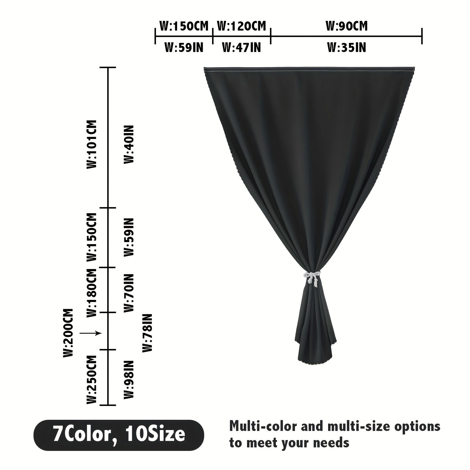 1 Pezzo Tende Oscuranti - Rivestimento Finestra Autoadesivo per Camera da Letto e Soggiorno