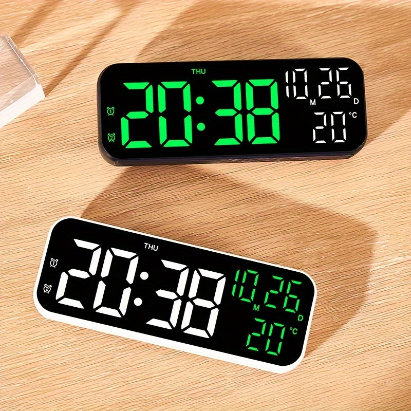 DeskTime - Digitale USB Tafelklok met Datum en Temperatuurweergave