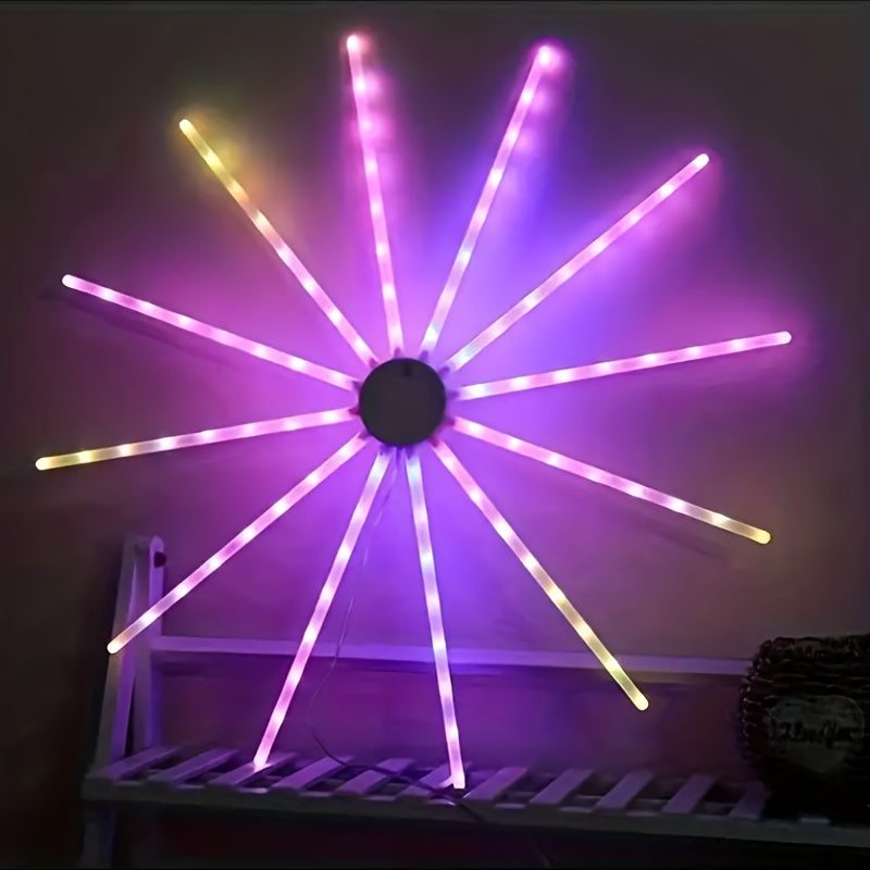 FairySpin - Ventilatore USB Rotante con Luci Magiche Colorate