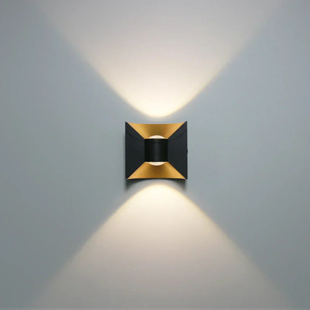LumiWall – Lampada LED da Esterno Impermeabile per Giardino e Terrazza – Lampada da Parete a Risparmio Energetico