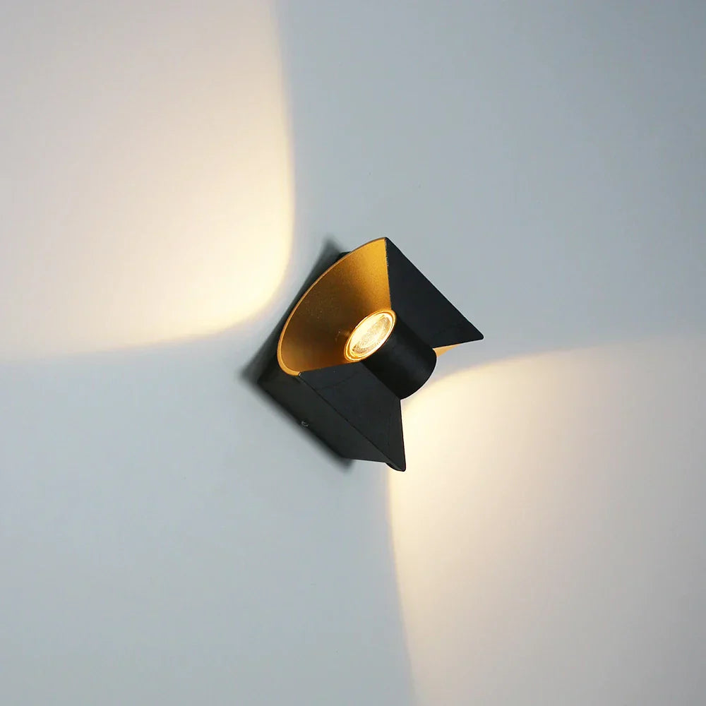 LumiWall – Lampada LED da Esterno Impermeabile per Giardino e Terrazza – Lampada da Parete a Risparmio Energetico