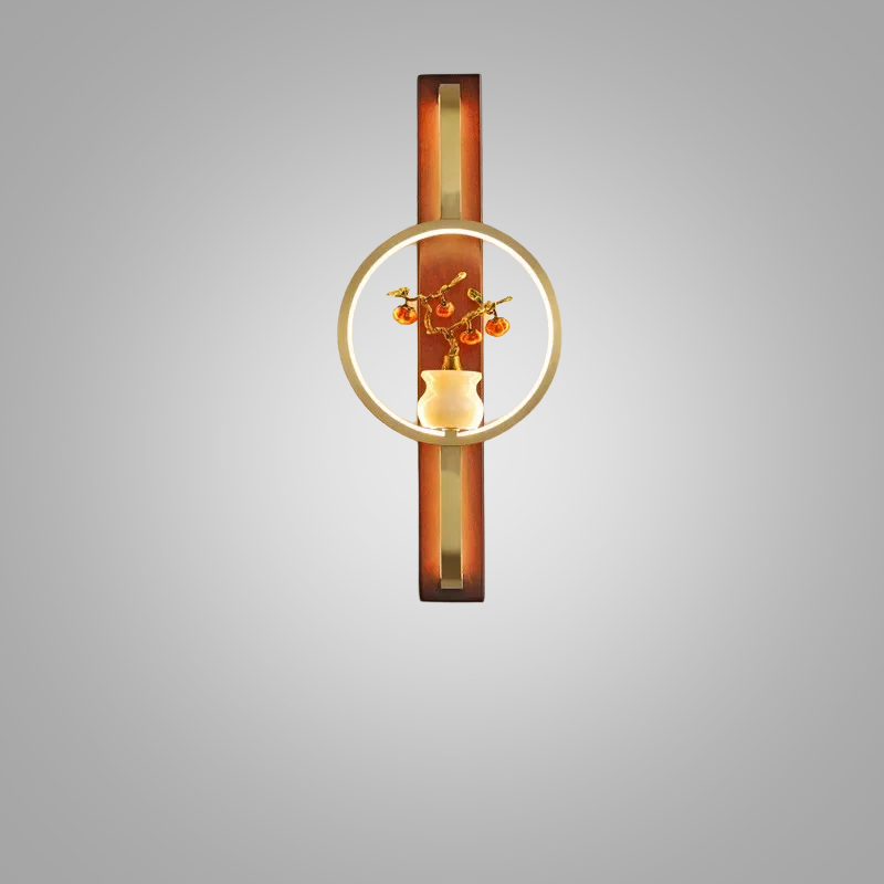 MessingLuxe - Lámpara de pared contemporánea