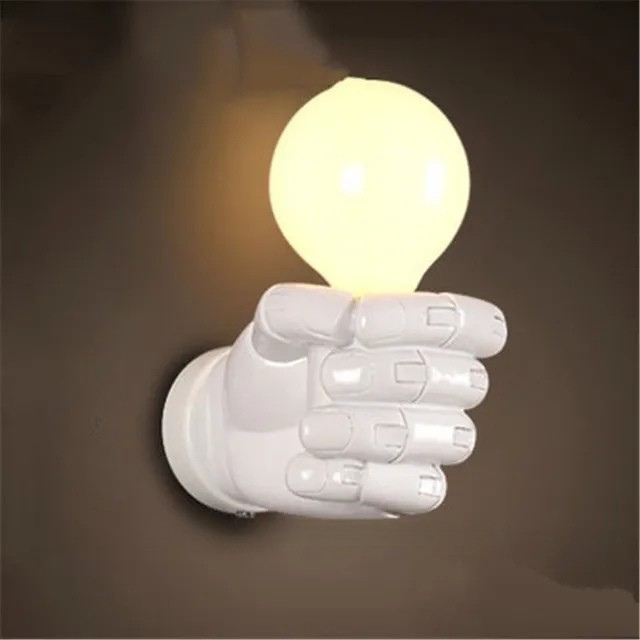 IndustrialGlow - Lámpara de pared en estilo industrial de metal – Lámpara LED vintage