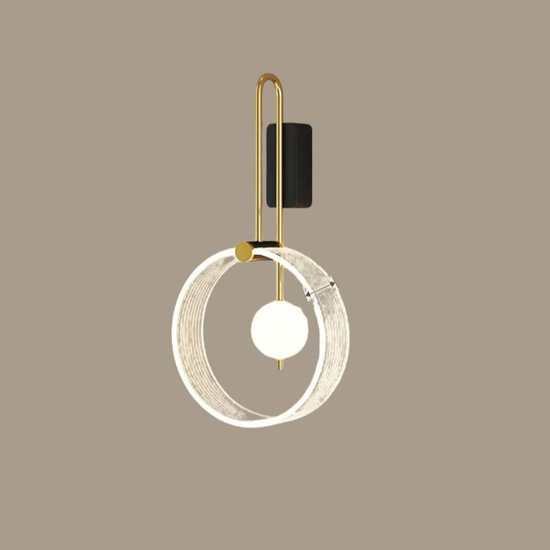 NordicaGlow – Lámpara de pared LED minimalista