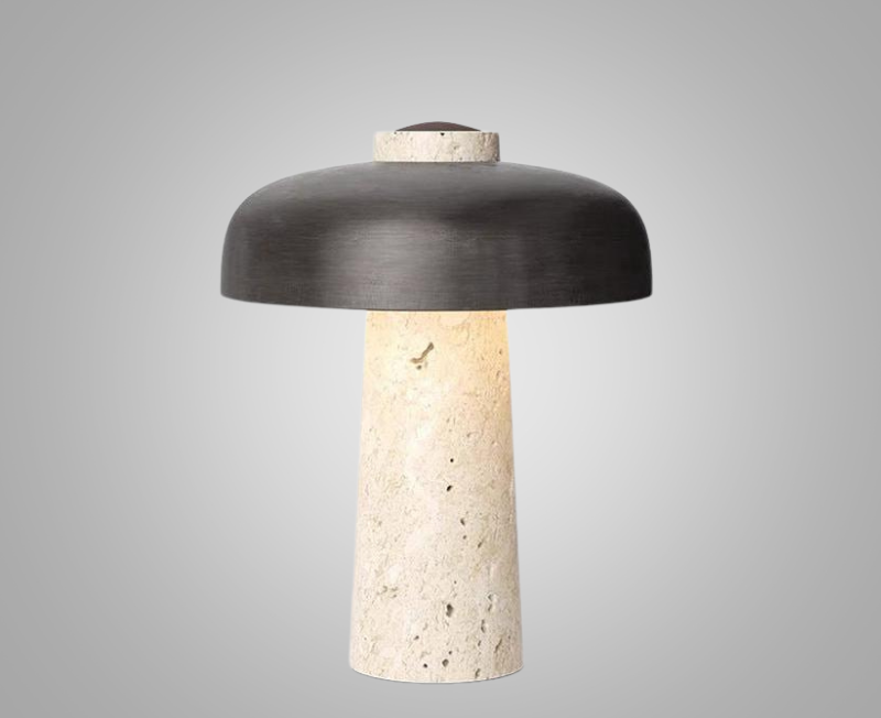 LuxeGlow - Marmeren Bureaulamp met Tijdloos Design