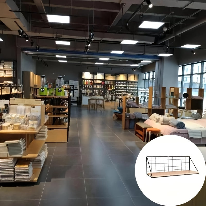 IronRack - Metalen Zwevende Plank - Hangend Opbergrek voor Badkamer en Woonkamer