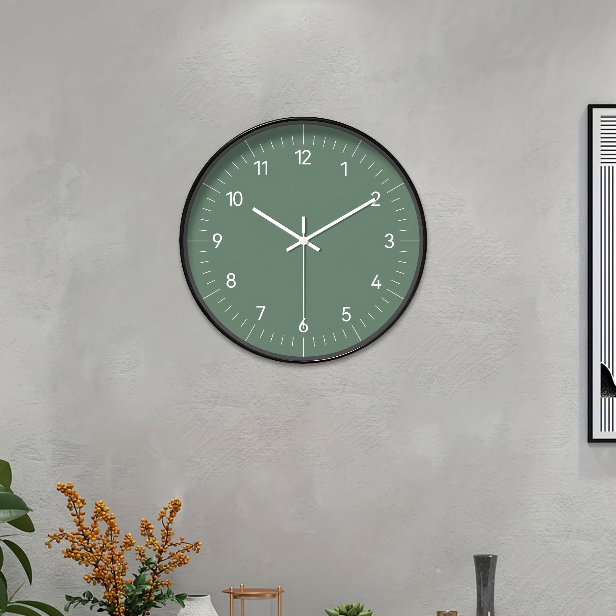 FantasyTime - Modern Silent Wall Clock, 20 cm