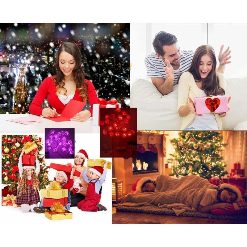 Lámpara nocturna Rozenboom con control remoto - 16 colores ajustables