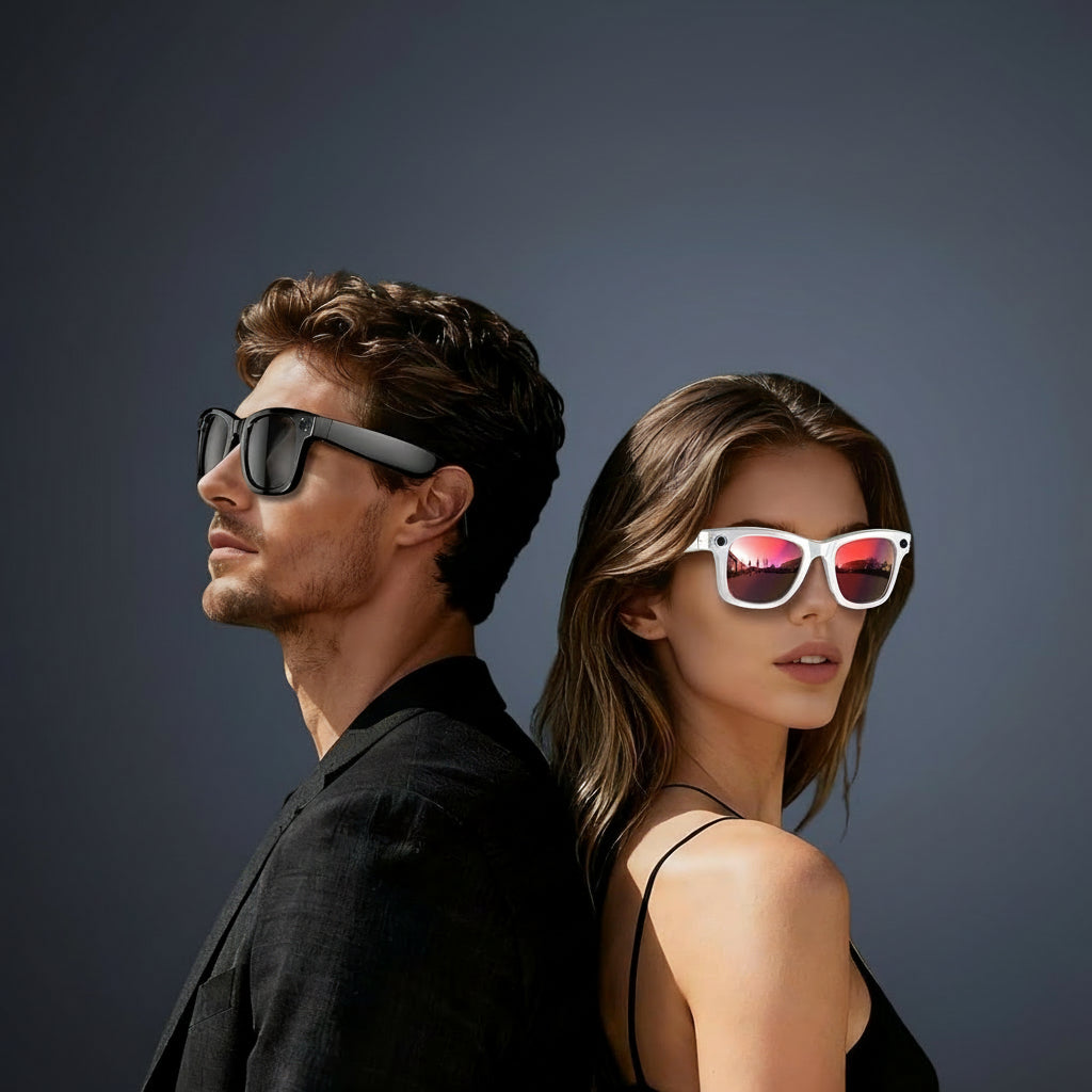 Slimme Zonnebril 4K Camera Vertaalfunctie Dagelijks Gebruik