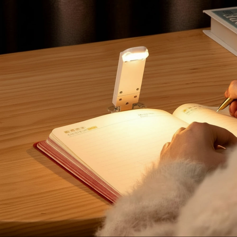 Boeklamp LED Leeslamp Oogvriendelijk Amber Licht