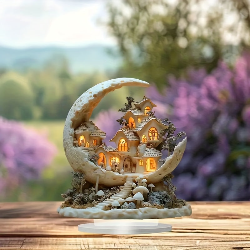 BohoBeeld - Fantasy Acryl Beeld voor Binnen- en Buitendecoratie