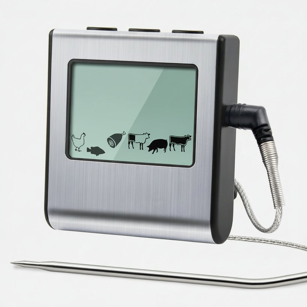Vleesthermometer Digitaal Oven BBQ Met Kabel Sonde