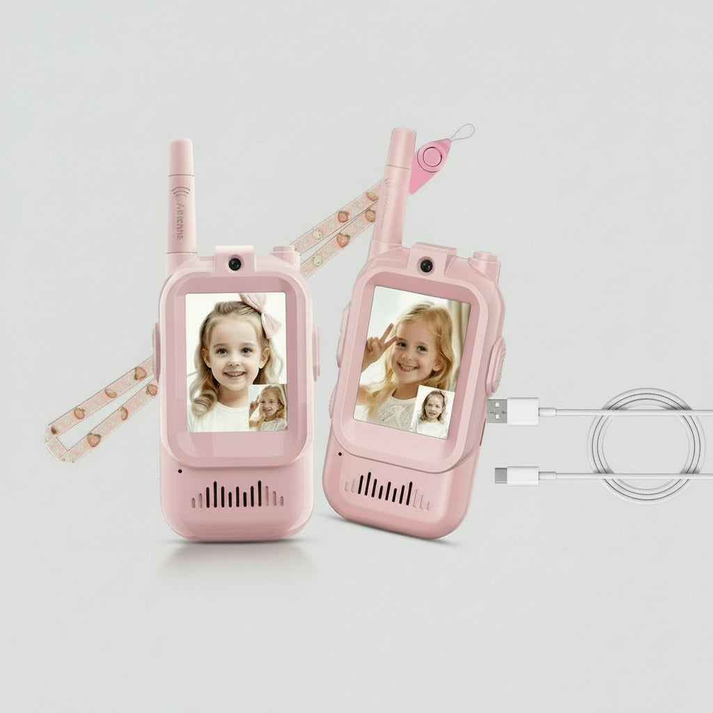 Walkie Talkie Video Kinderen Oplaadbaar Lange Afstand