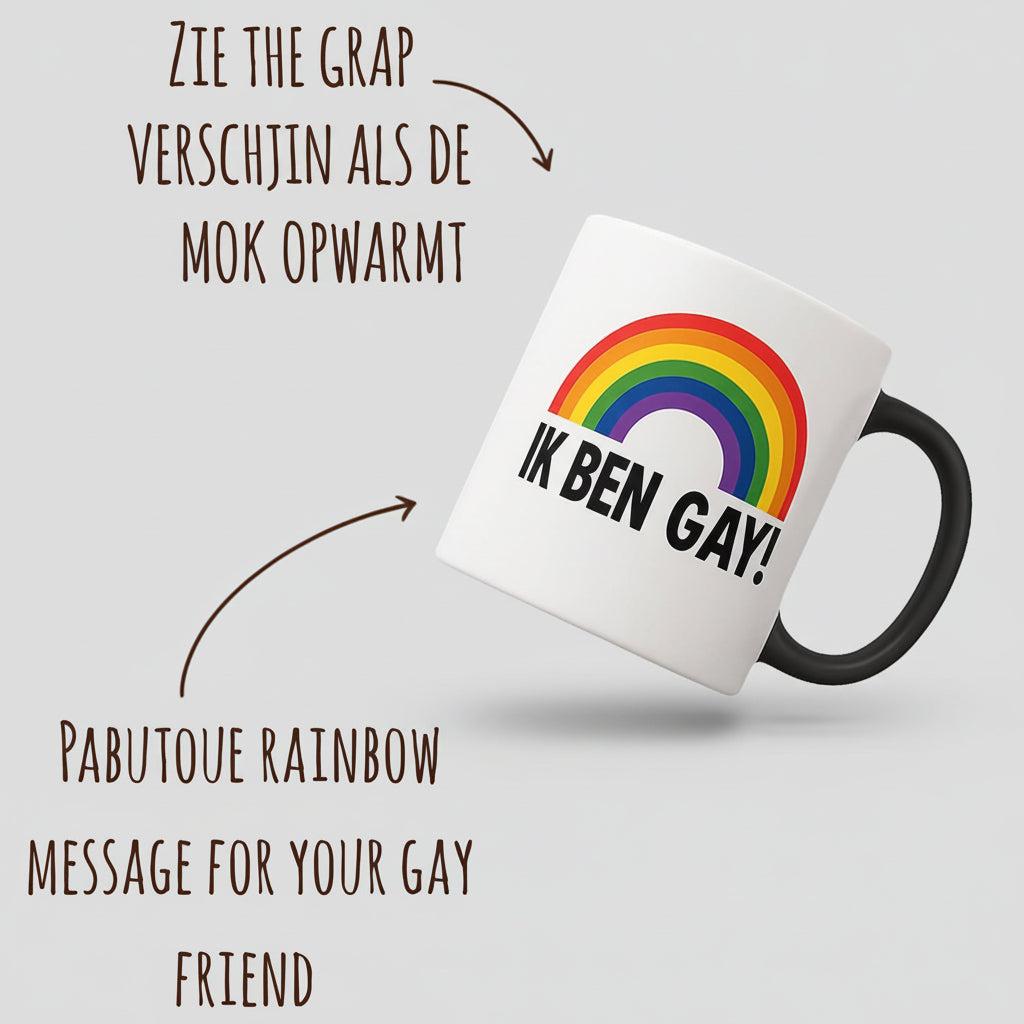 Color Changing Mug I Am Gay Gag Gift Parties Christmas