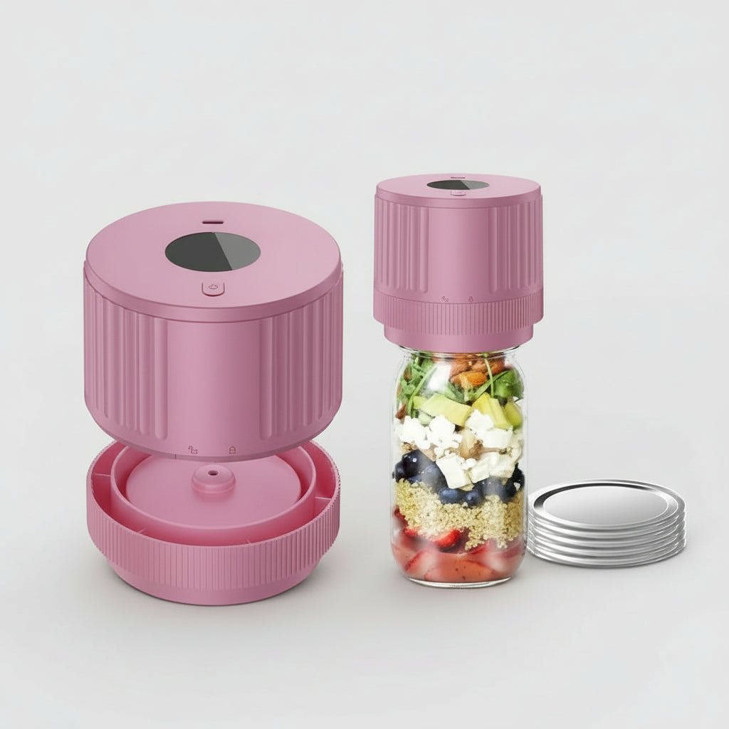 Elektrische Vacumeersealer Mason Jars Draadloos Voedselbewaren