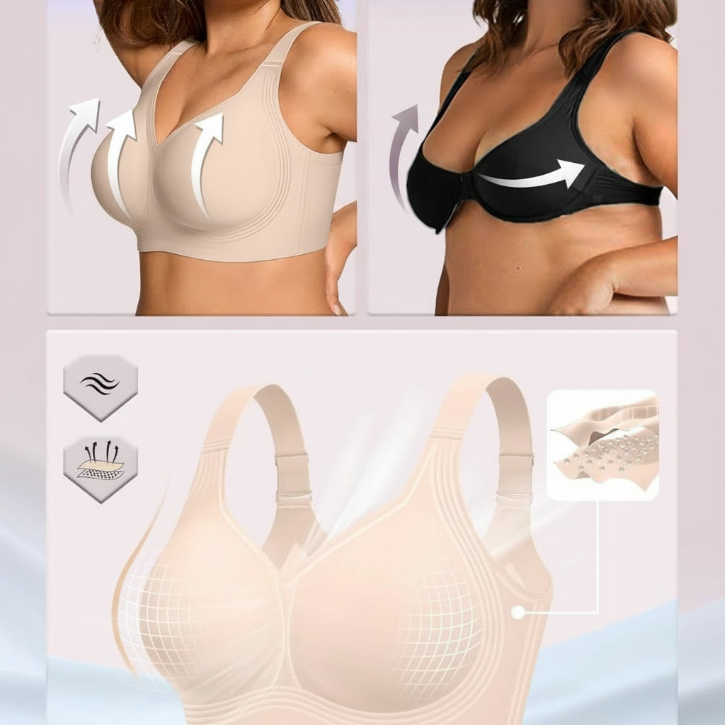 Dames Naadloze Comfort Beha Zonder Beugel Full Support