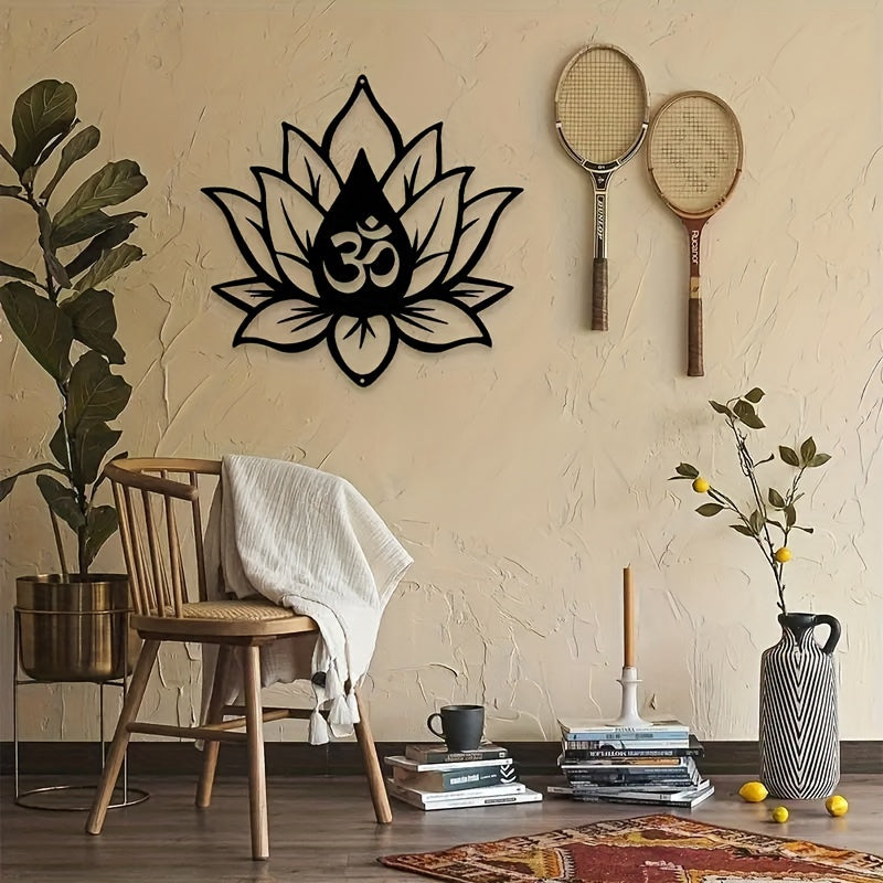 LotusWall - Metalen Lotusbloem Wanddecoratie