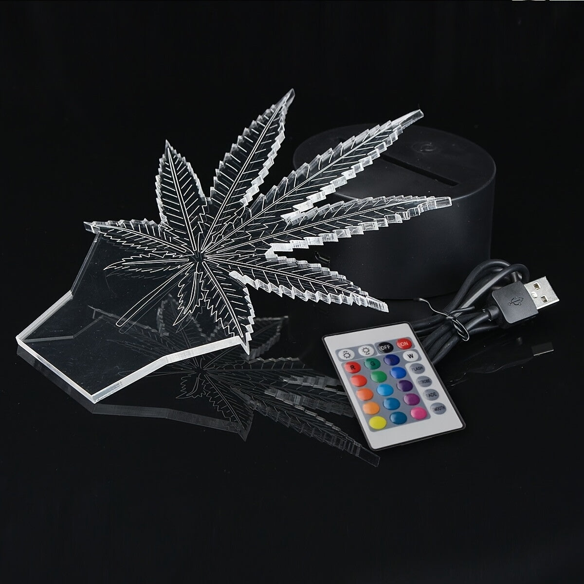 HennepBlad - 3D Nachtlampje Acryl Tafellamp