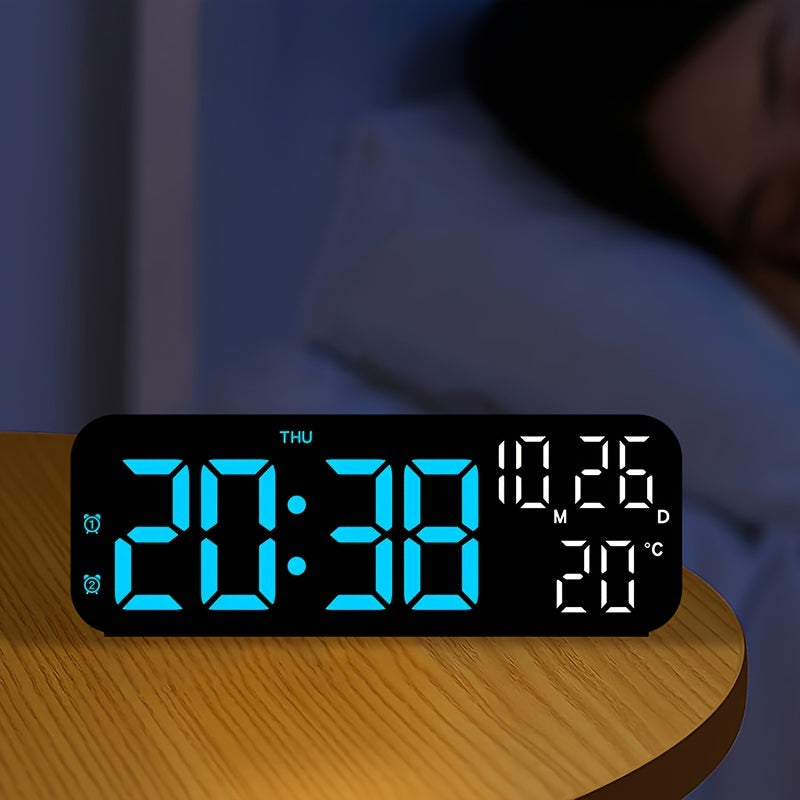 DeskTime - Digitale USB Tafelklok met Datum en Temperatuurweergave