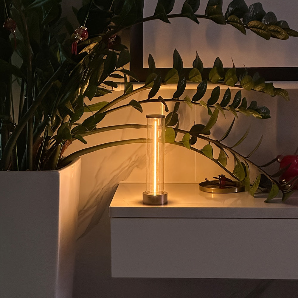 LumiFlex - Modern LED Table Lamp with Magnetic Base and USB Rechargeable Battery