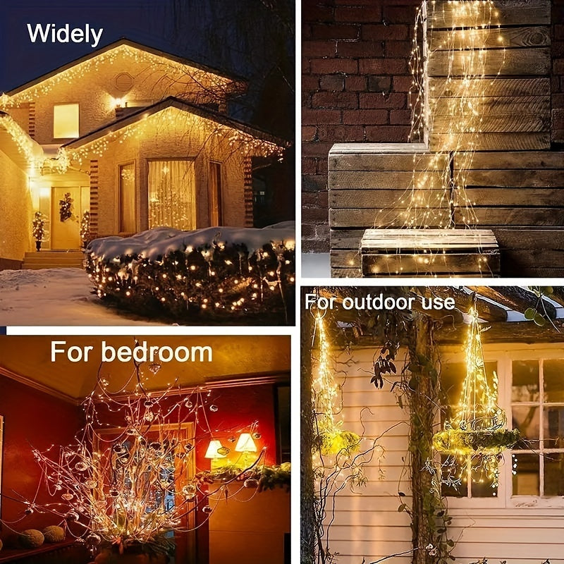 SolarTree - Decorative Solar Climbing Plant Tree Lamp String, 100/200 LED