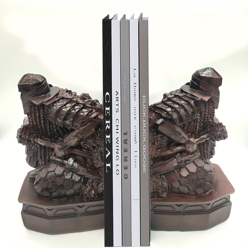 DwarfTreasure - Eenzame Berg Schat Boekenstoppen - Decoratieve Dwerg Beeld Ornamenten