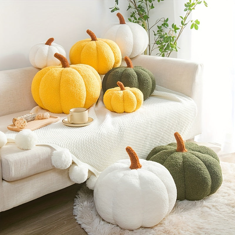 Cuscino Zucca Accogliente - Decorazione Morbida e Colorata per Halloween e Feste