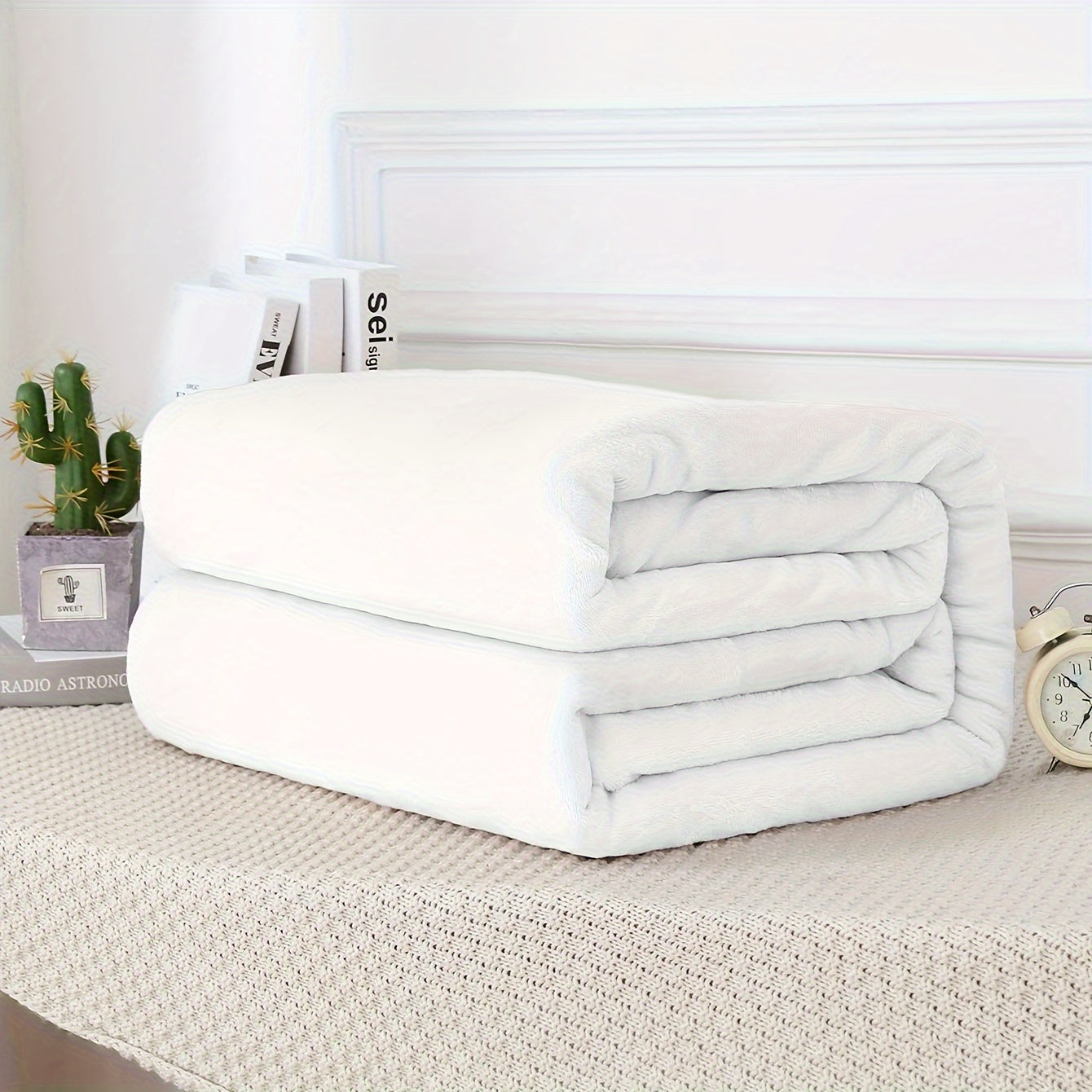 Ultra-Zachte Micro Flanel Deken met Griezelige Kerst Nacht Design - Perfect Cadeau, All-Season Gebruik
