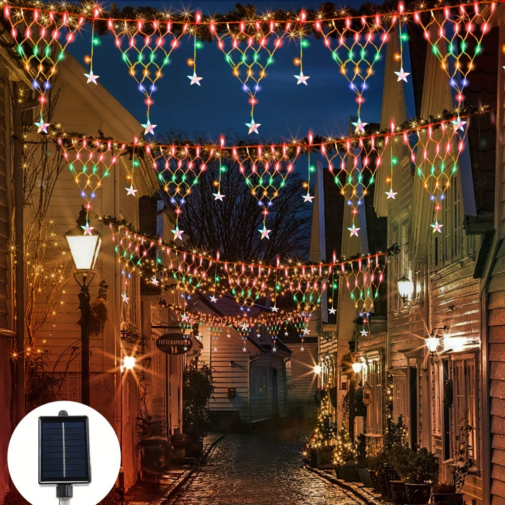 SolarTwinkle - 162 LED Ambient Lighting with Removable Solar Battery