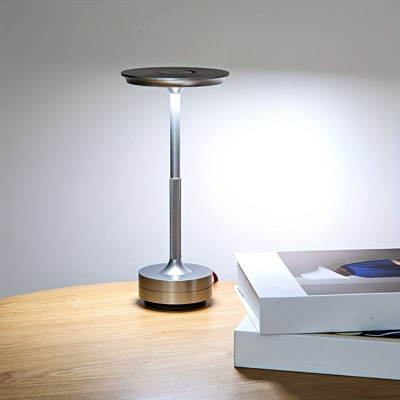 LumiTaf - Lámpara de mesa LED para dormitorio con USB y control táctil