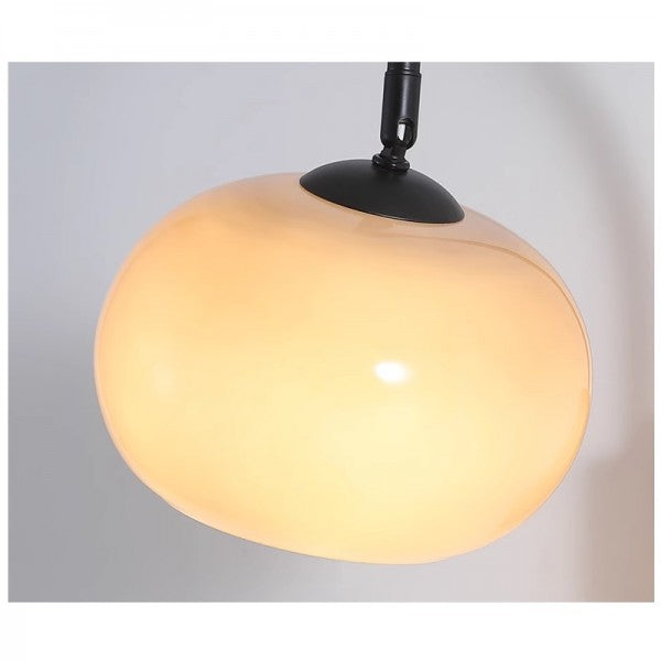 BauhausGlow – Draaibare Bauhaus Wandlamp met Khaki Glas