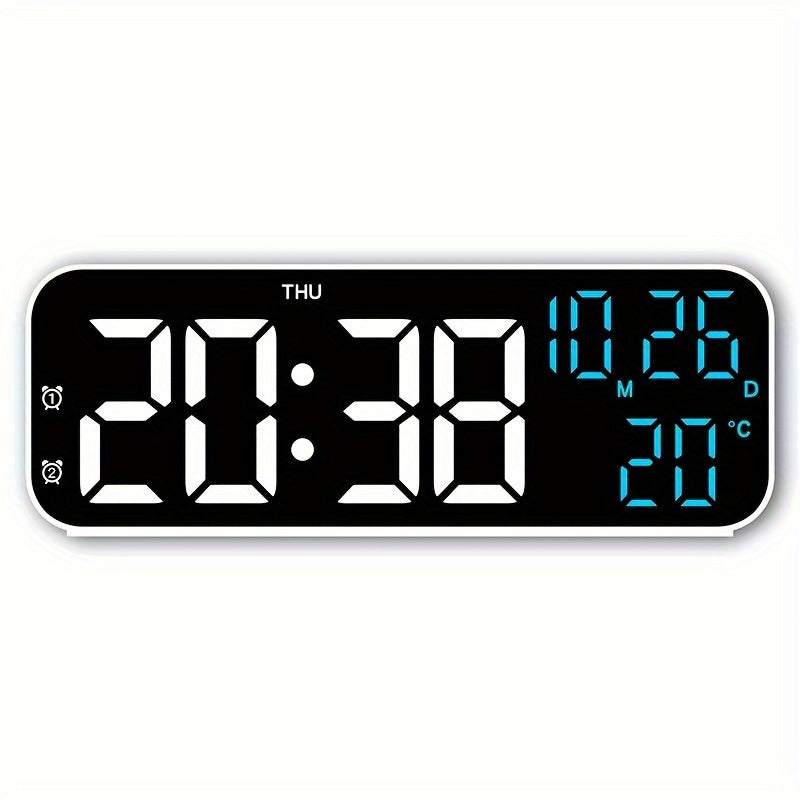 DeskTime - Digitale USB Tafelklok met Datum en Temperatuurweergave