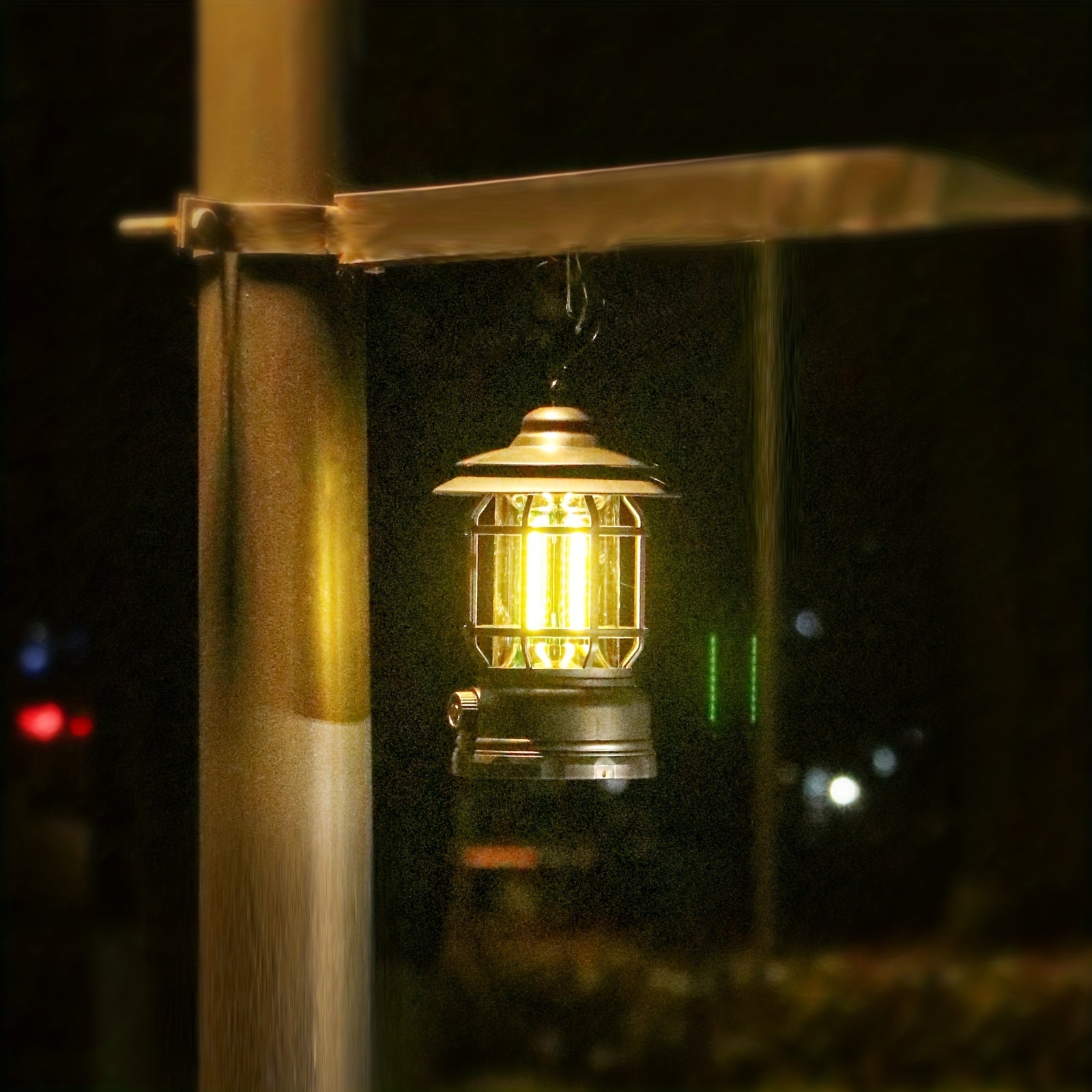 RetroLight - Dimmable Outdoor Camping Lamp with USB, Rechargeable LED Lighting