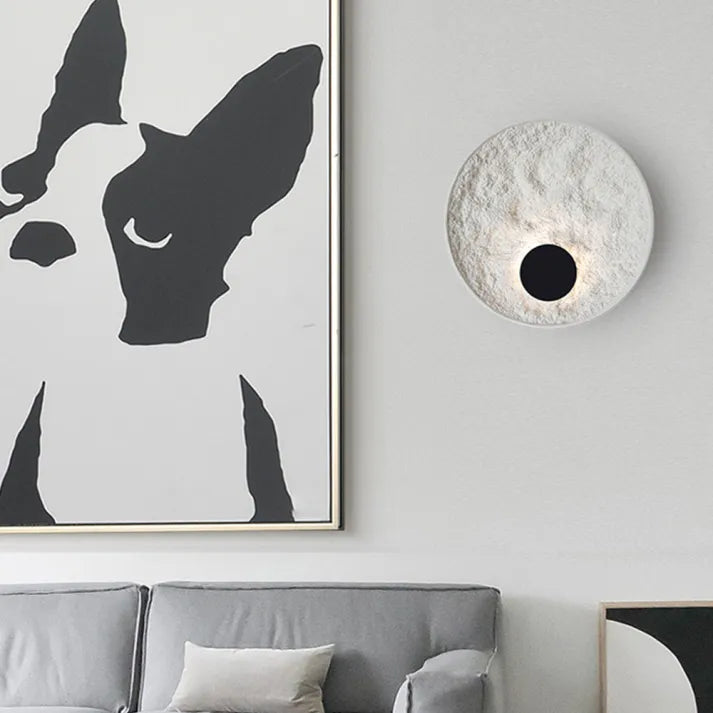 LunaGlow – Ronde Maan Wandlamp