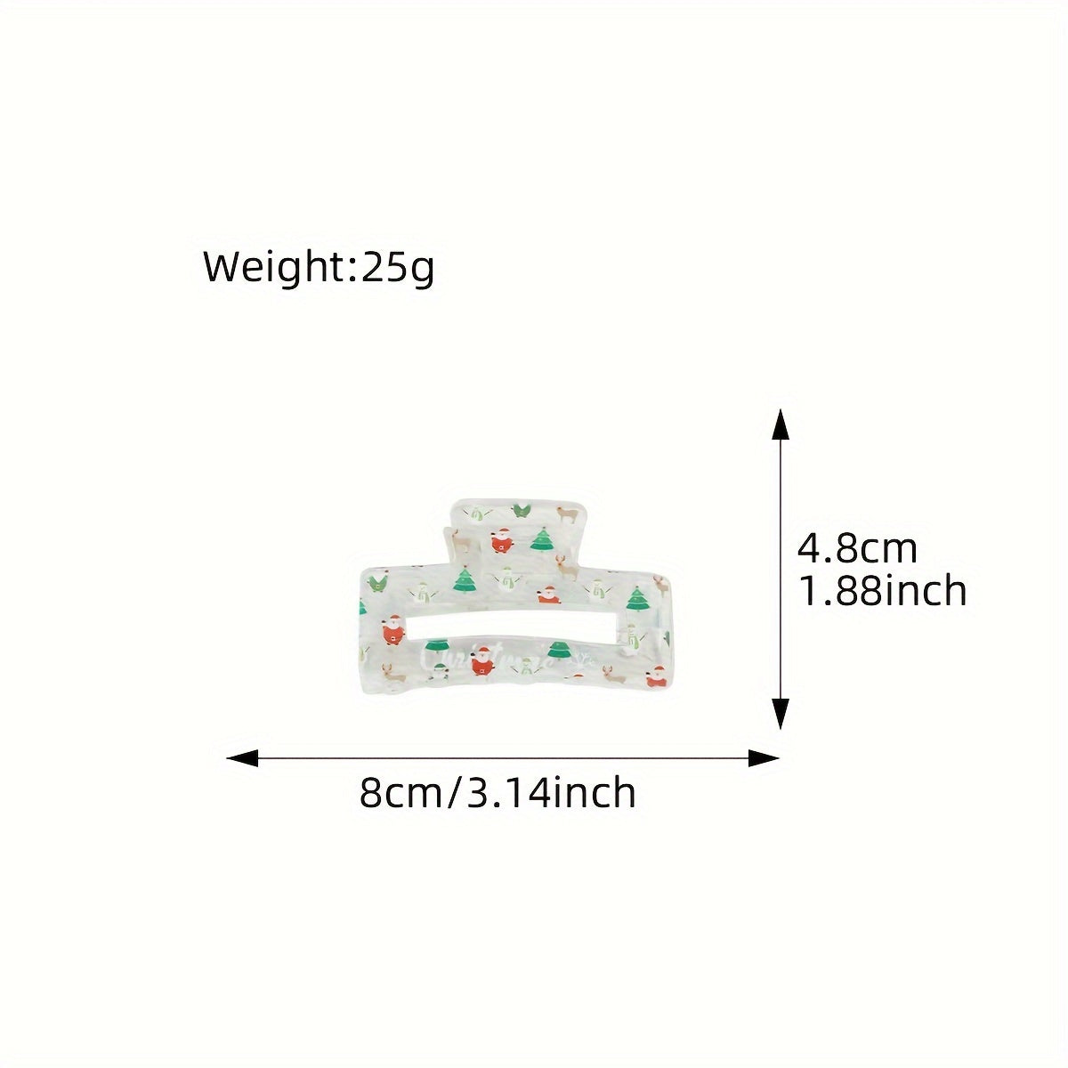 XmasClip - Schattige Kerst Haarklem in Acryl