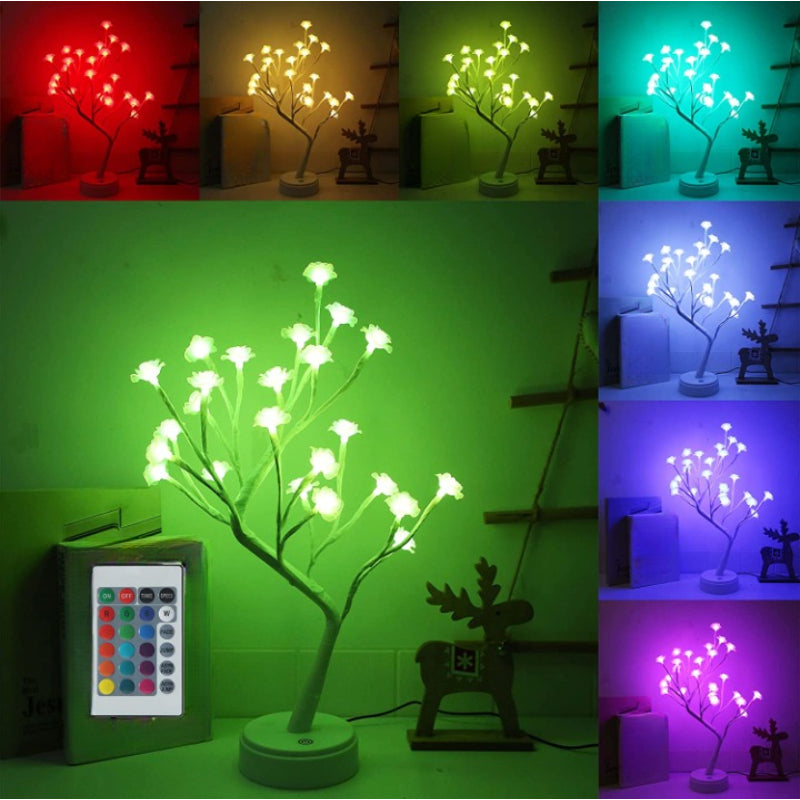 Rozenboom Night Lamp with Remote Control - 16 Colors Adjustable