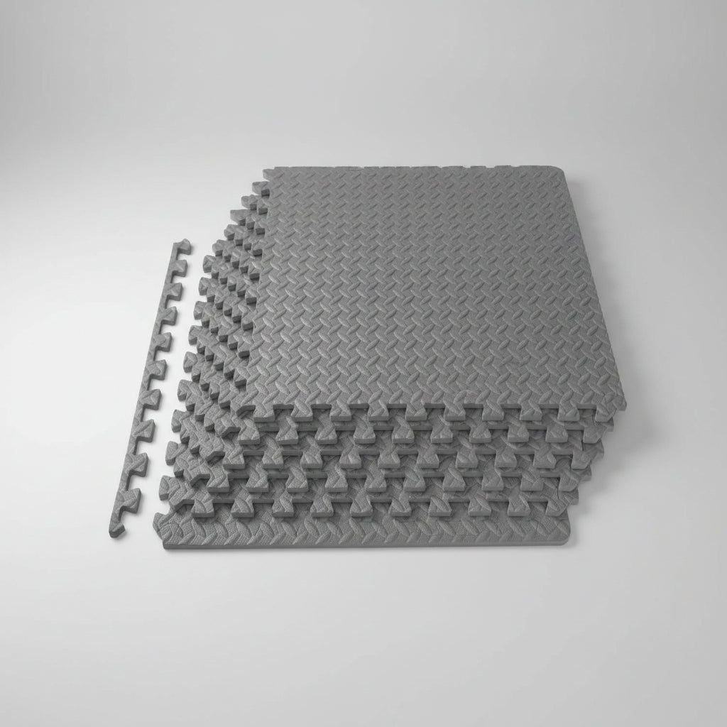 Tapete de Piso de Ginásio em Espuma EVA Durável para Exercícios em Casa