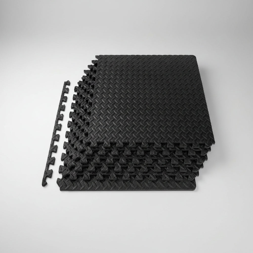 Tapete de Piso de Ginásio em Espuma EVA Durável para Exercícios em Casa