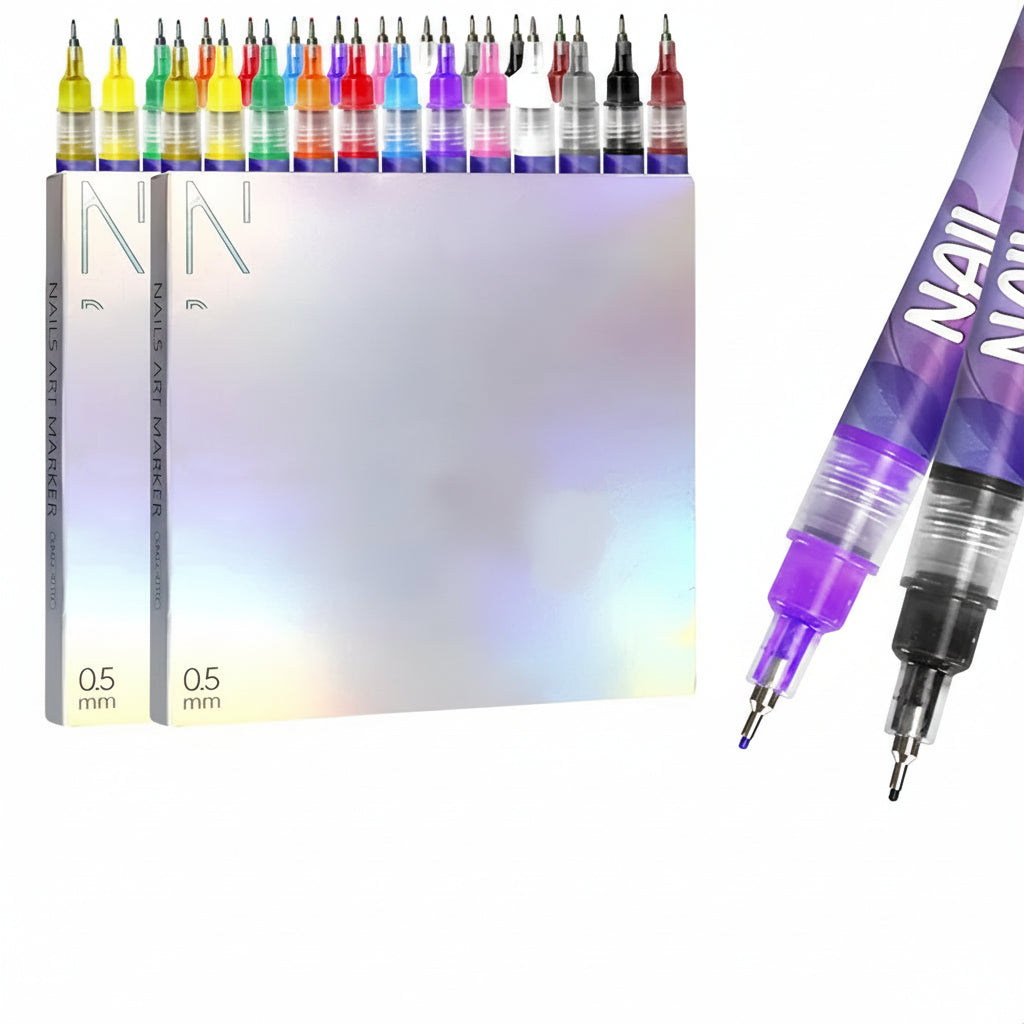 Nagellak Markers Gelnagels Kleurrijke DIY Nail Art Pennen