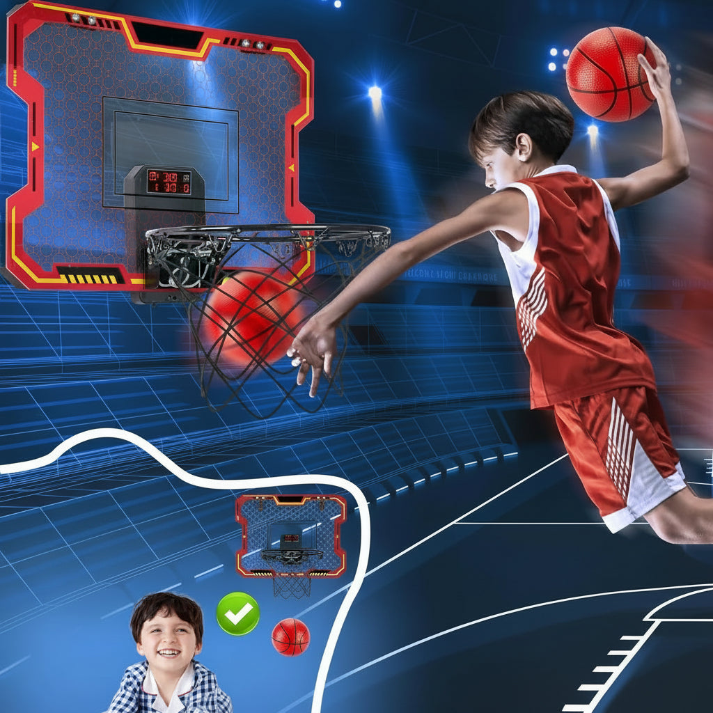 Indoor Basketball Hoop Elektronische Score Geluid